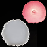 Irregular Round Coaster DIY Resin Silicone Mold 5 Inch